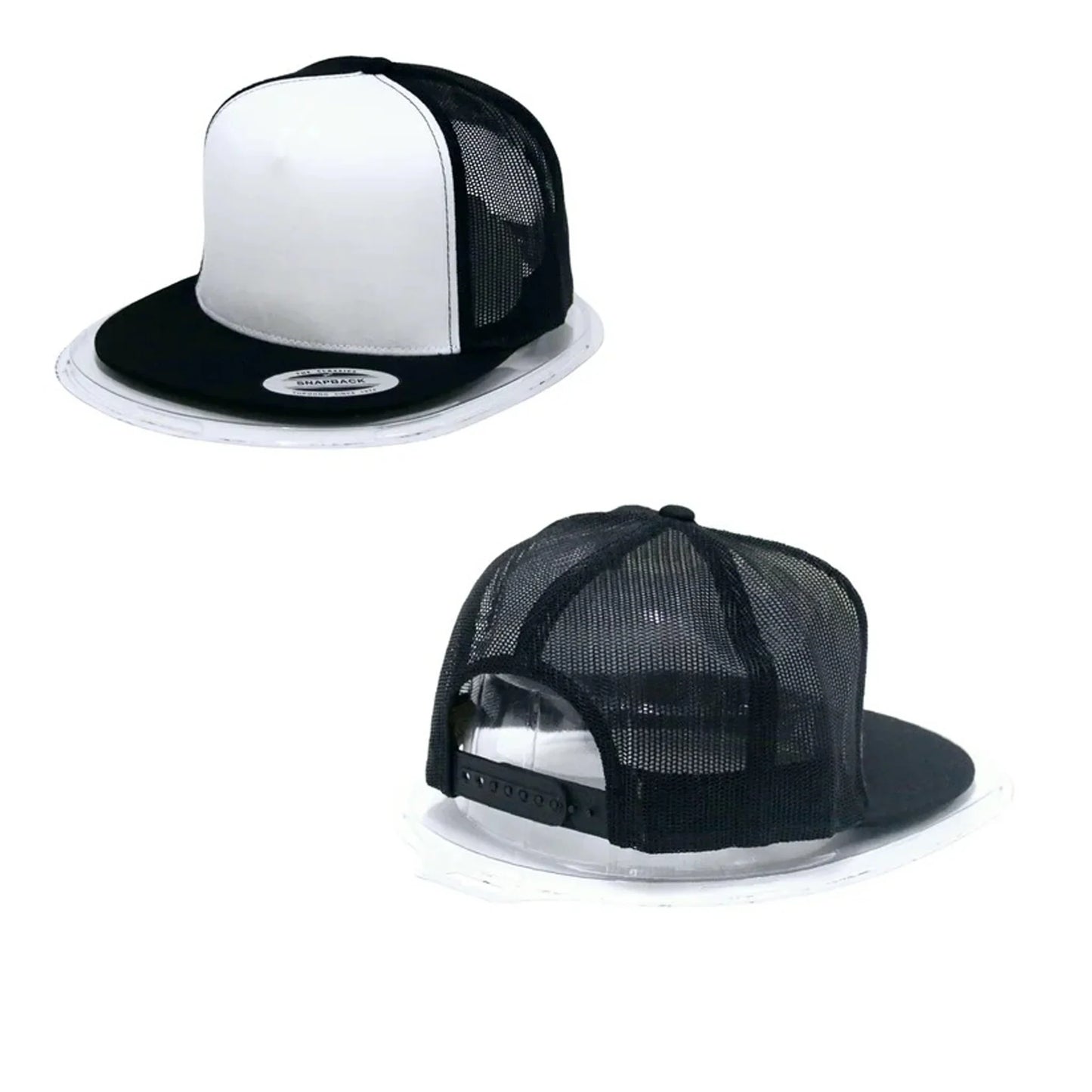 Two-Tone 5-Panel Cap – Color Block Design