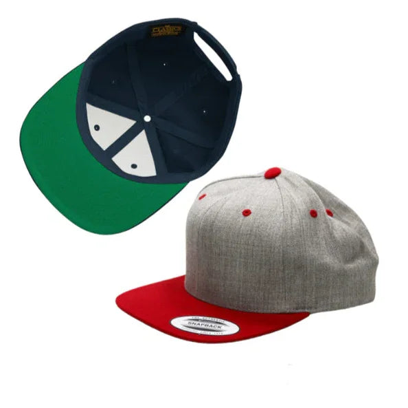 Embroidered Snapback Cap