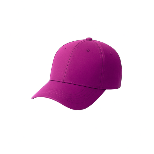 Vibrant Fuchsia Baseball Cap - Unisex & Adjustable Strapback Hat
