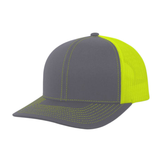 6-Panel Low-Profile Two-Tone Trucker Cap