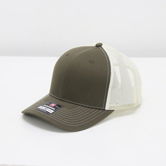 Low Profile Trucker Cap 6 panel Curve Brim