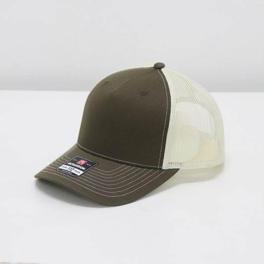 Low Profile Trucker Cap 6 panel Curve Brim