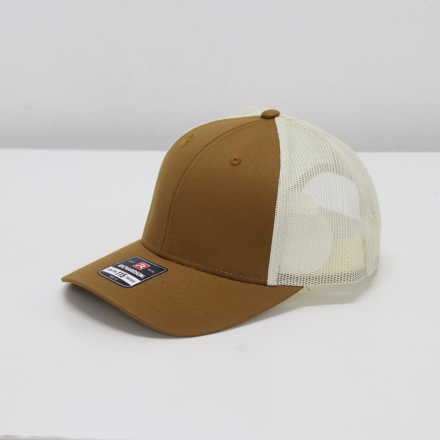Low Profile Trucker Cap 6 panel Curve Brim