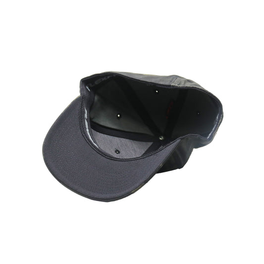 Black cap on a white background