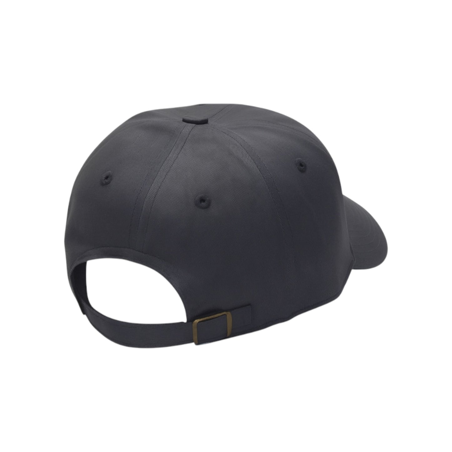 Dark gray baseball cap on a white background