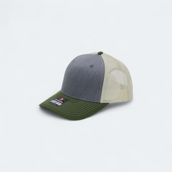 Low Profile Trucker Cap 6 panel Curve Brim