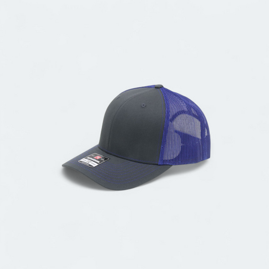 Low Profile Trucker Cap 6 panel Curve Brim
