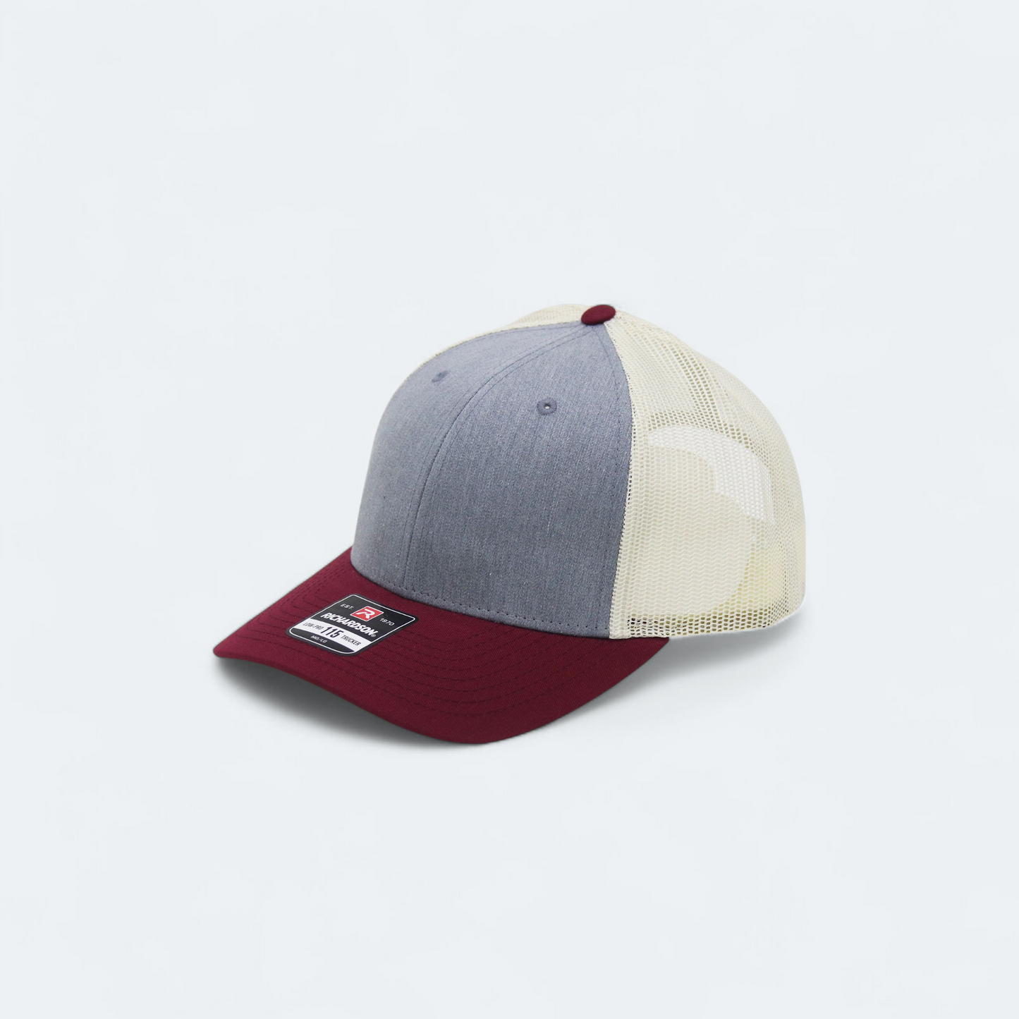 Low Profile Trucker Cap 6 panel Curve Brim