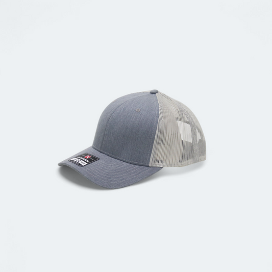 Low Profile Trucker Cap 6 panel Curve Brim